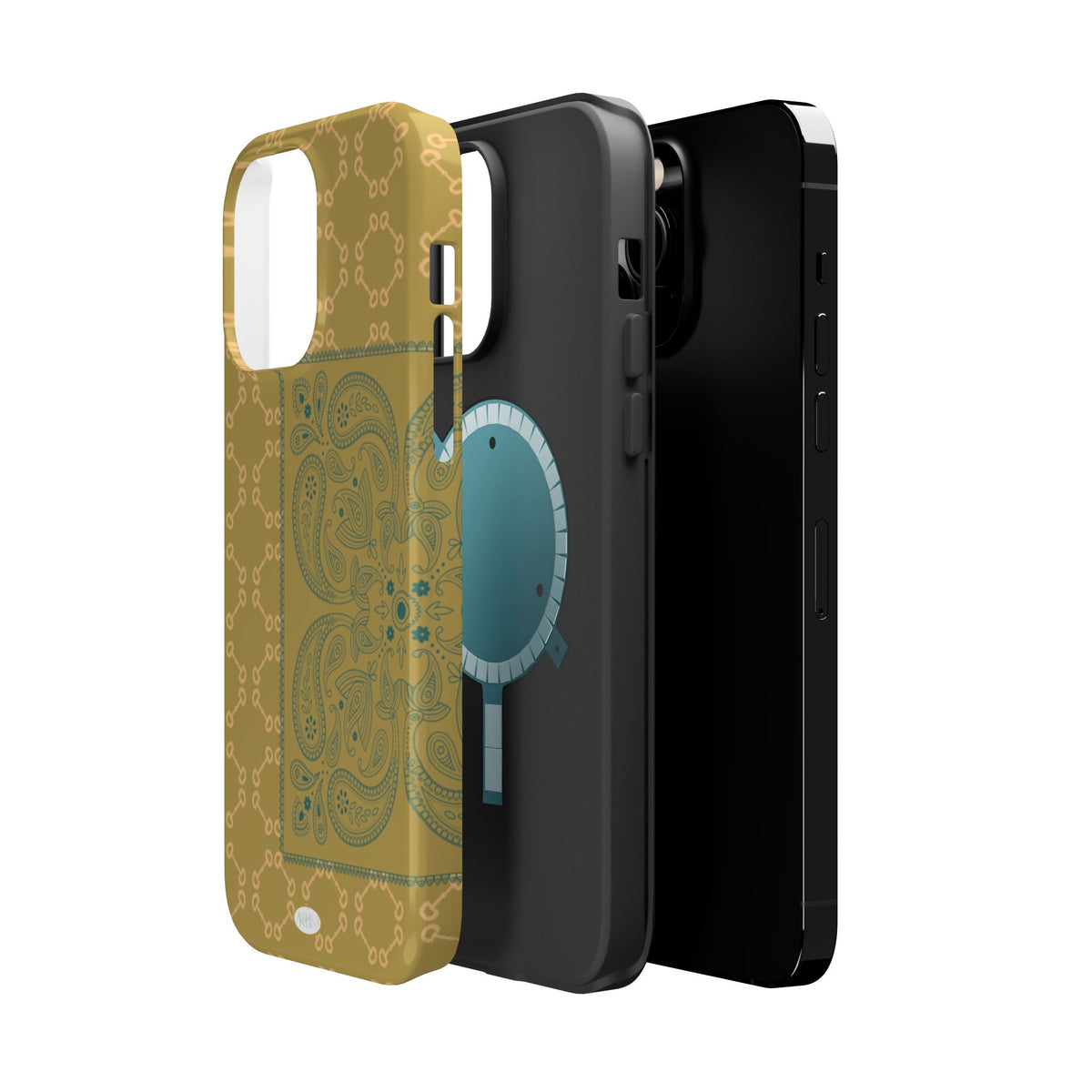 Horsebit Bandana Mag Safe Case for iPhone