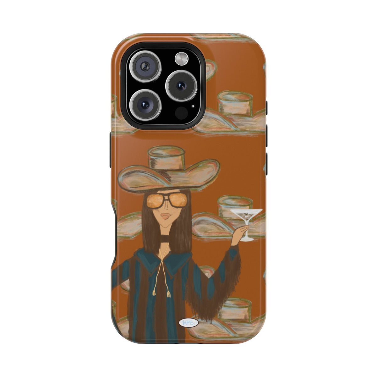 Cocktail Cowgirl Mag Safe Case for iPhone