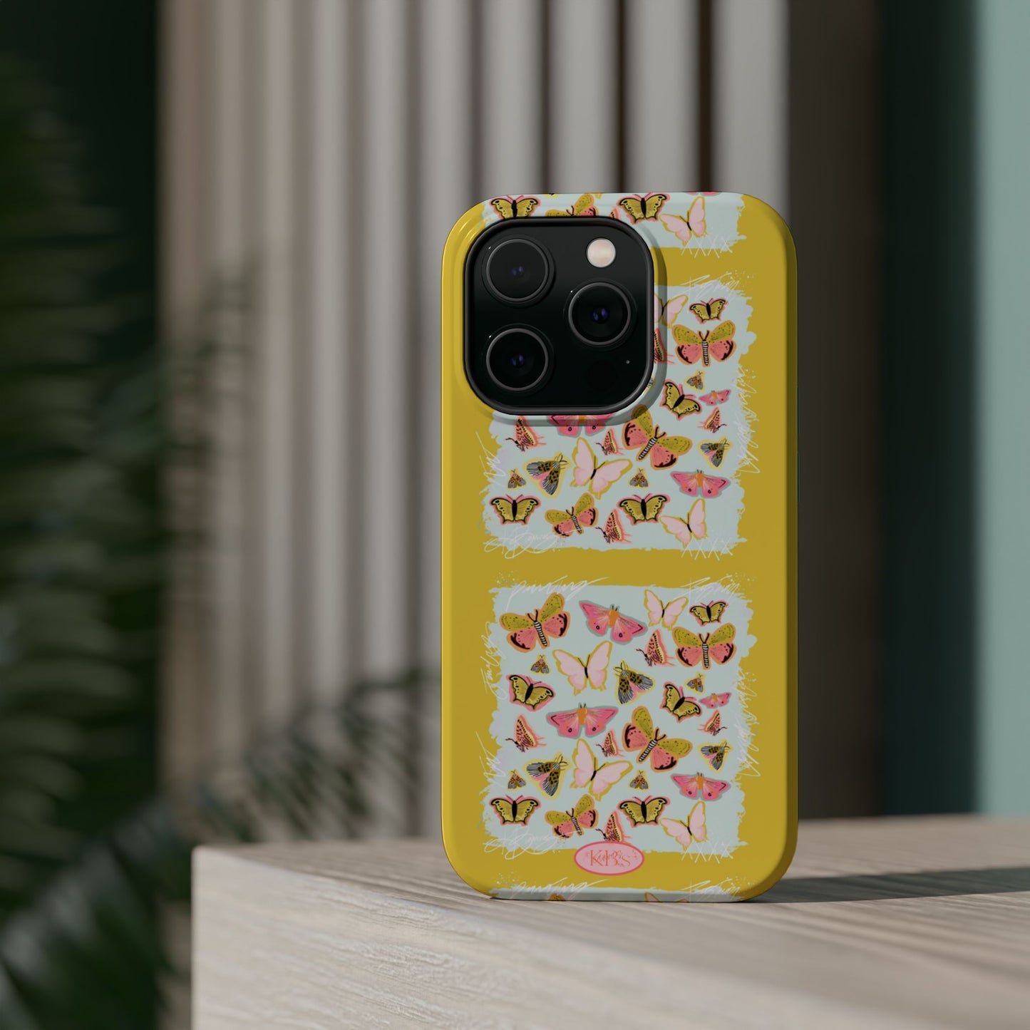 Butterfly Muse Scarf Mag Safe Case for iPhone