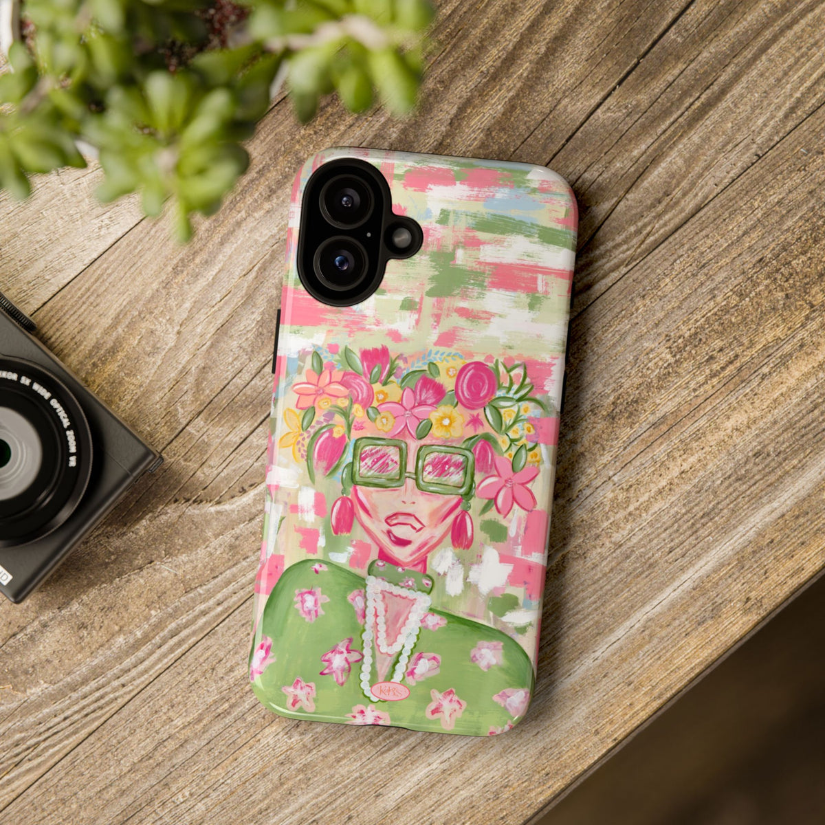 Flora Mae Tough Case for iPhone