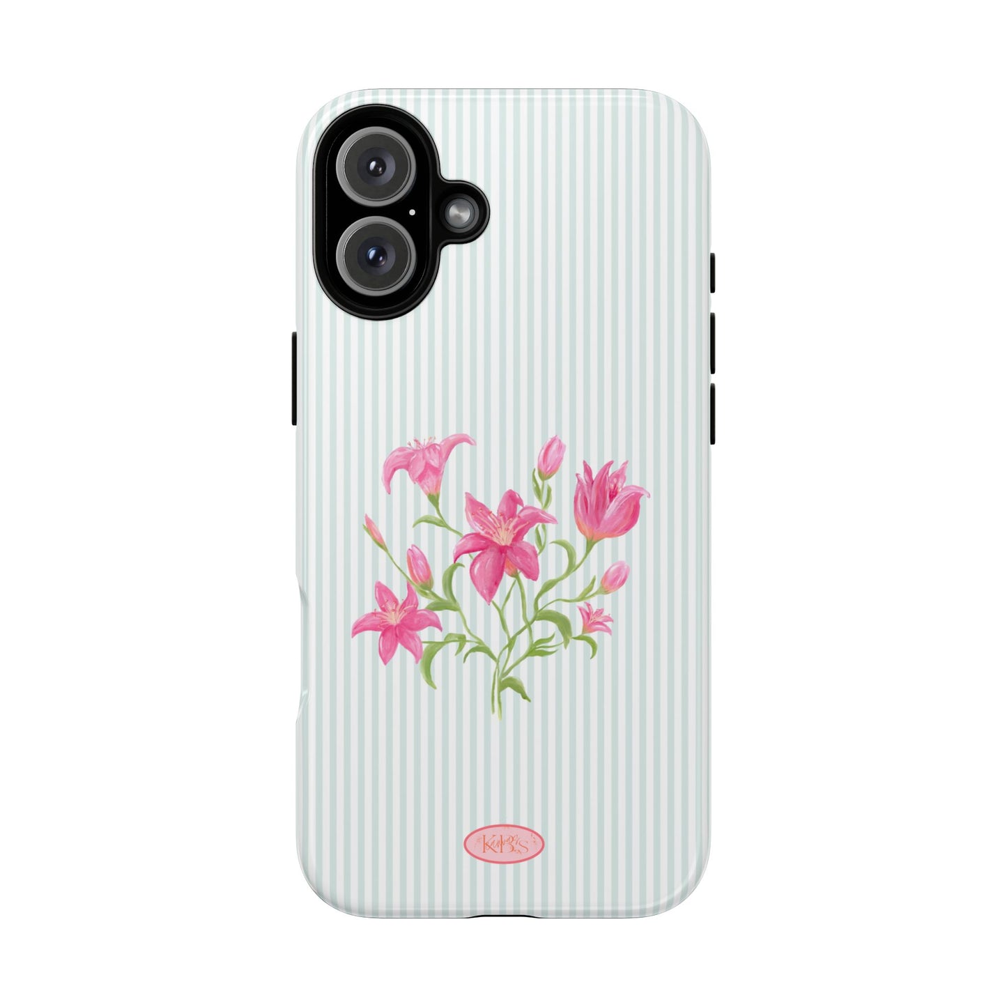 Lily Bloom Tough Case for iPhone - Blue