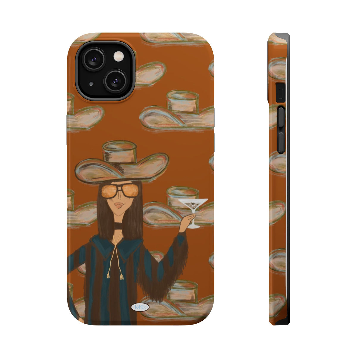 Cocktail Cowgirl Mag Safe Case for iPhone