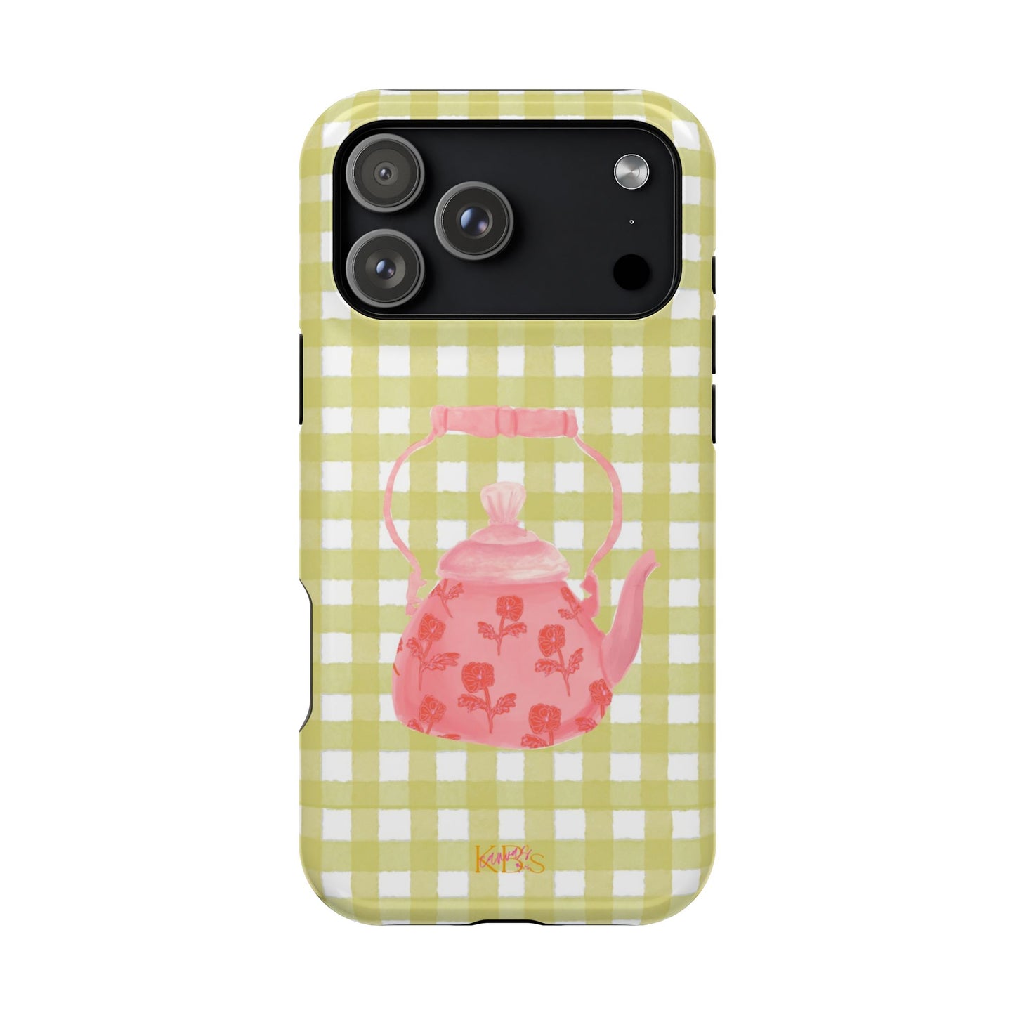 Eclectic Teapot Mag Safe Case - Green