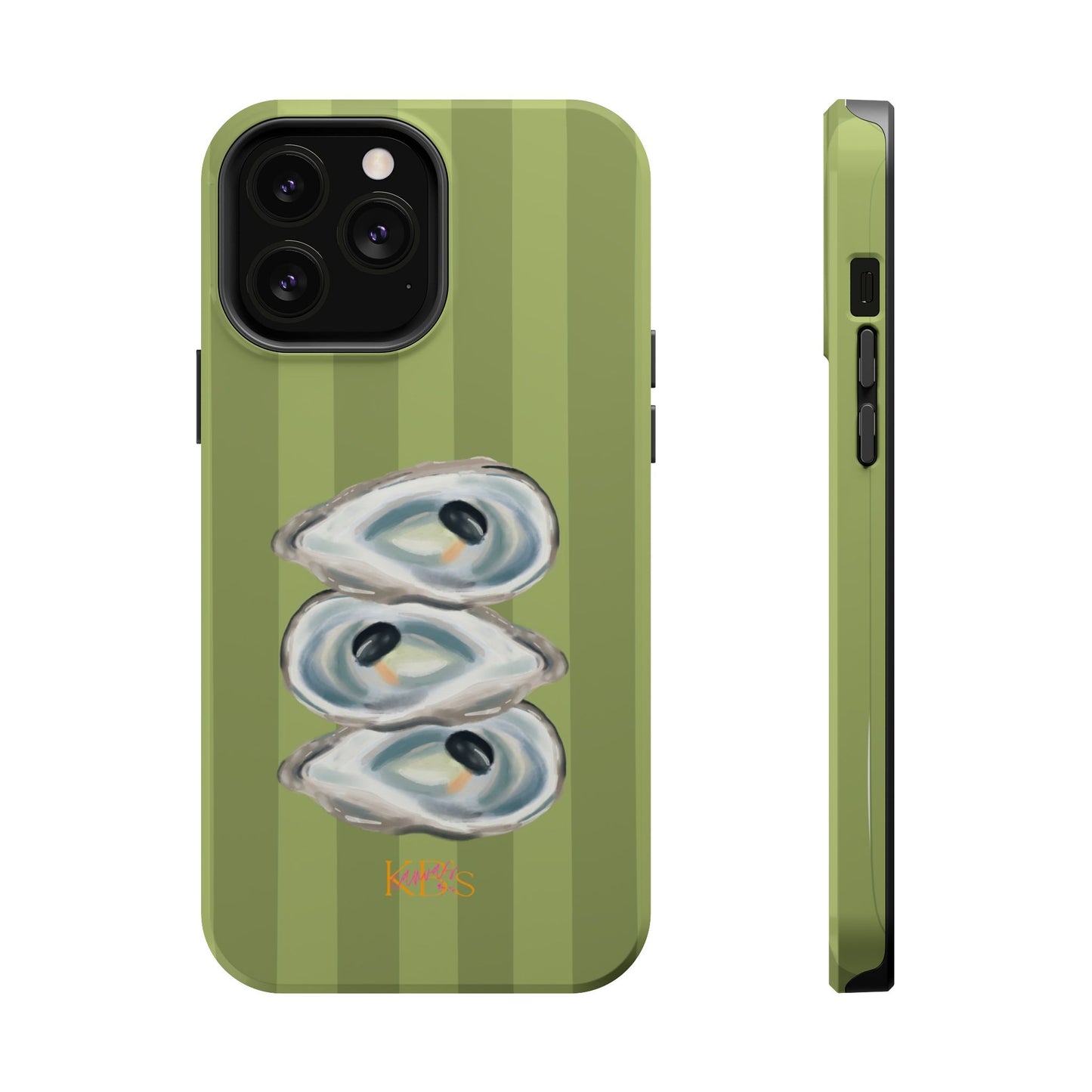 Striped Oyster Mag Safe Case