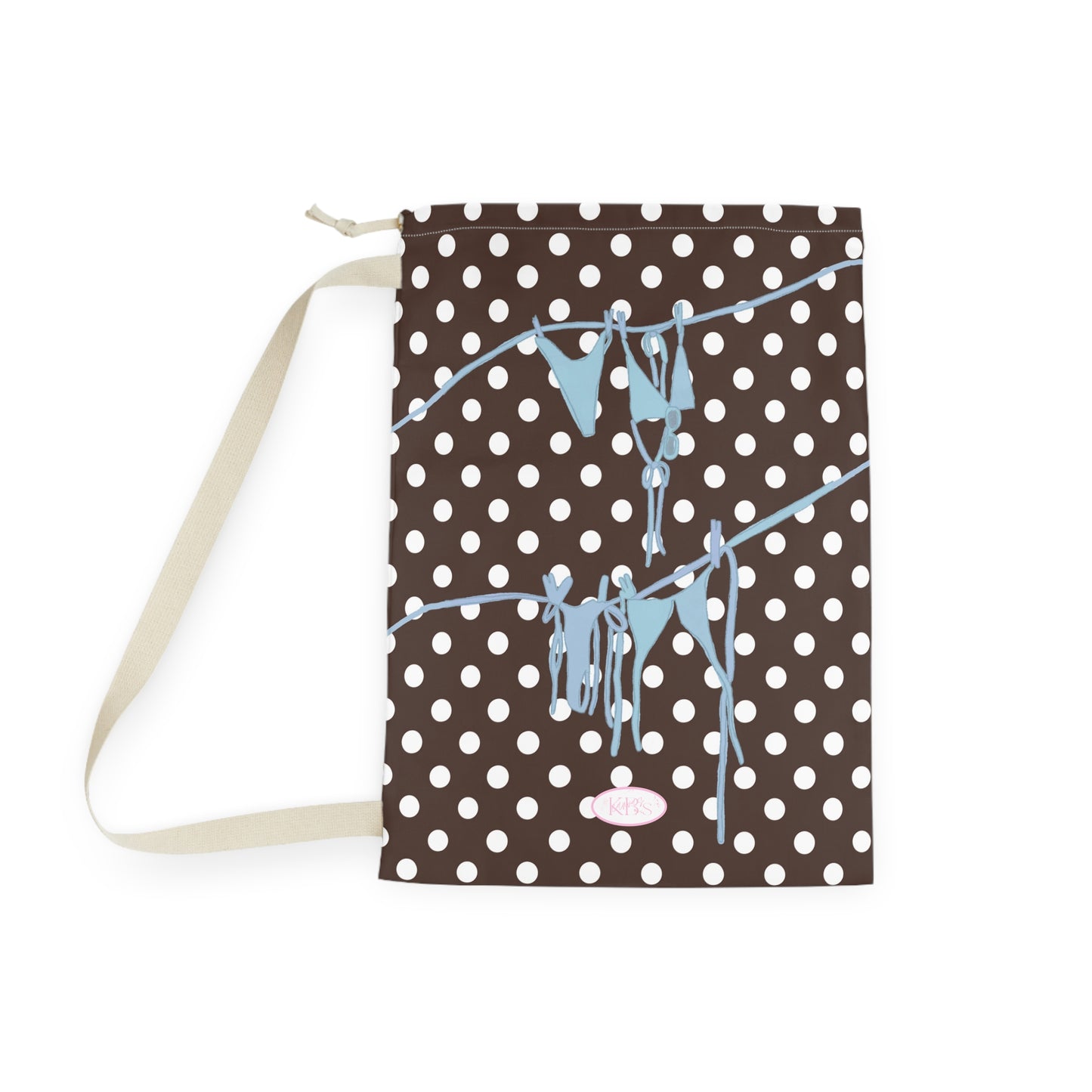 Polka Dot Bikini Laundry Bag