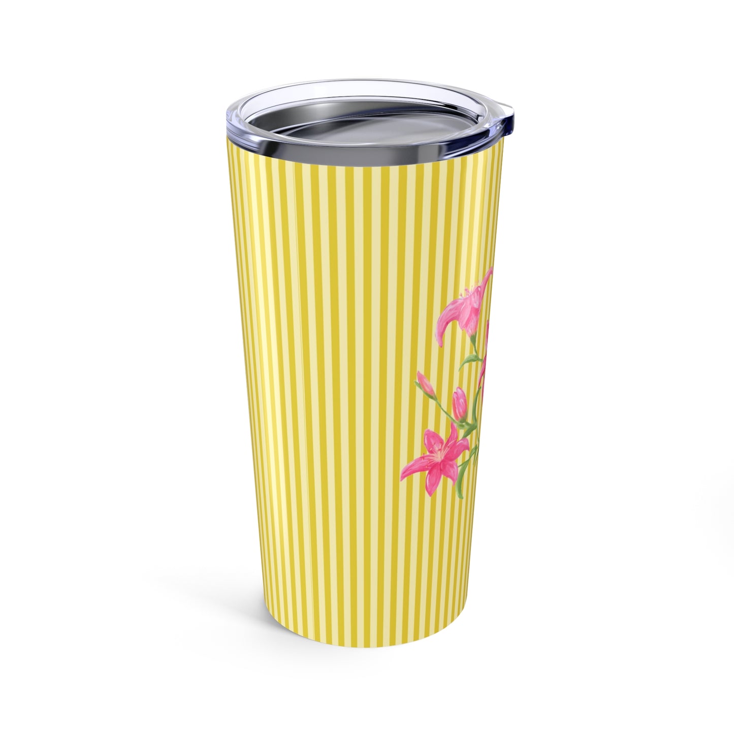 Lily Bloom Tumbler - Yellow