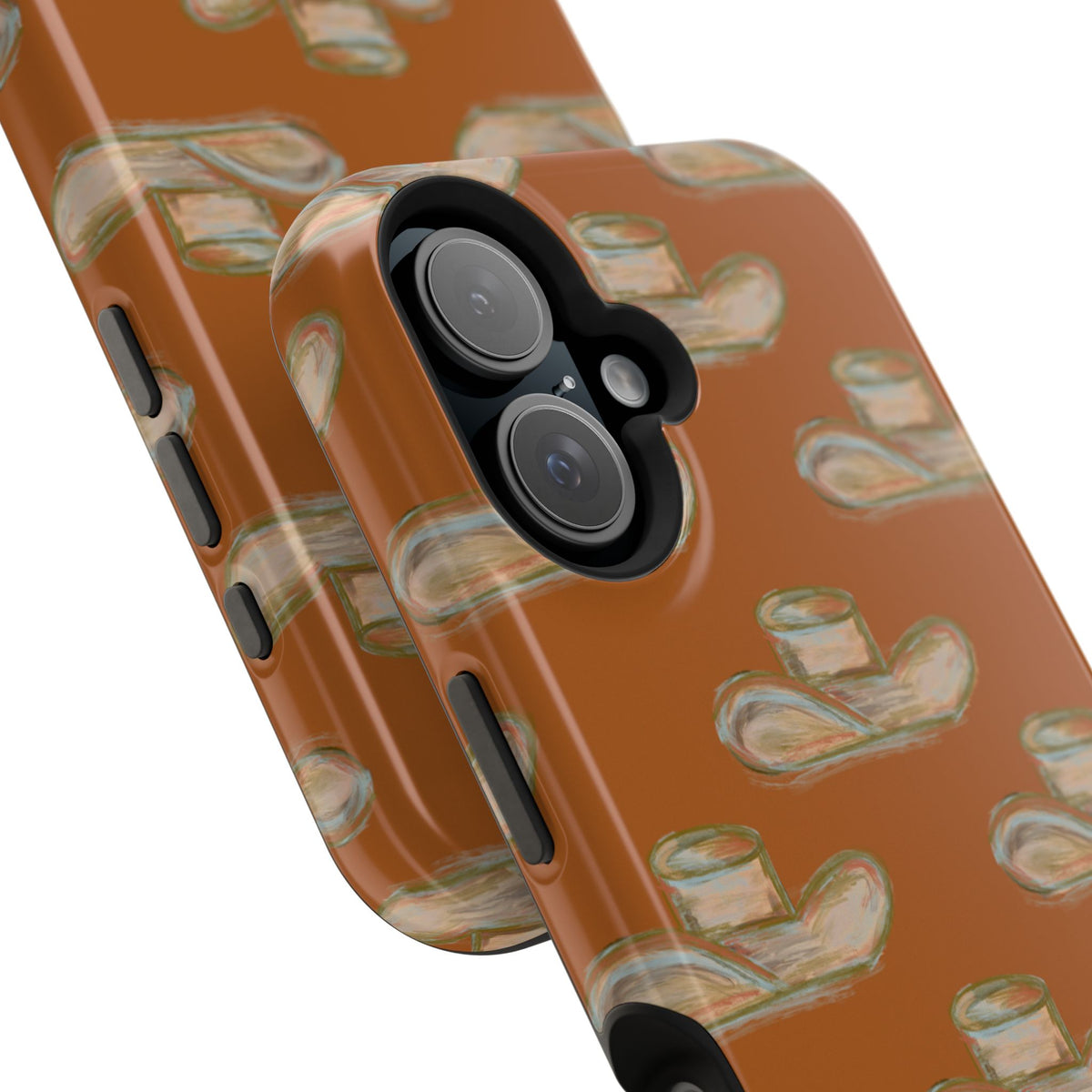 Cowboy Club Mag Safe Case for iPhone - Orange