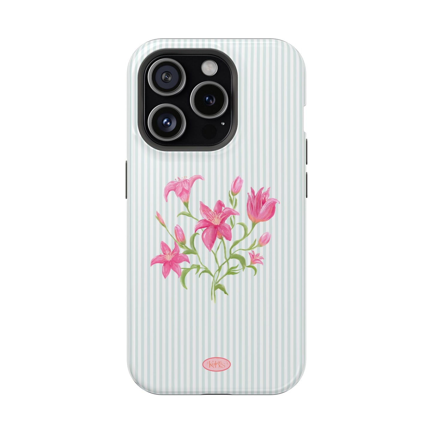 Lily Bloom Mag Safe Case for iPhone - Blue