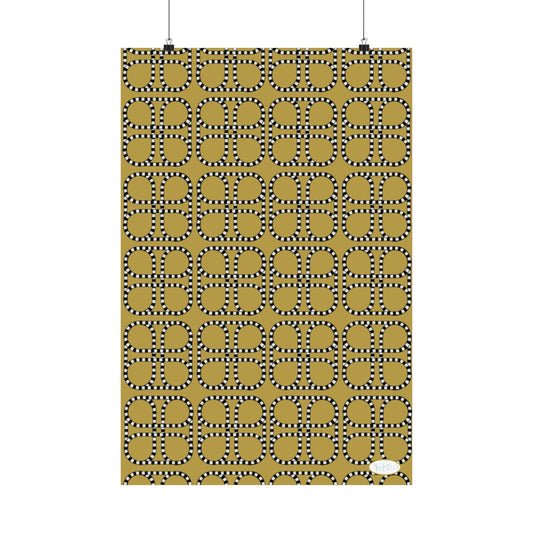 Looped Link Wall Print