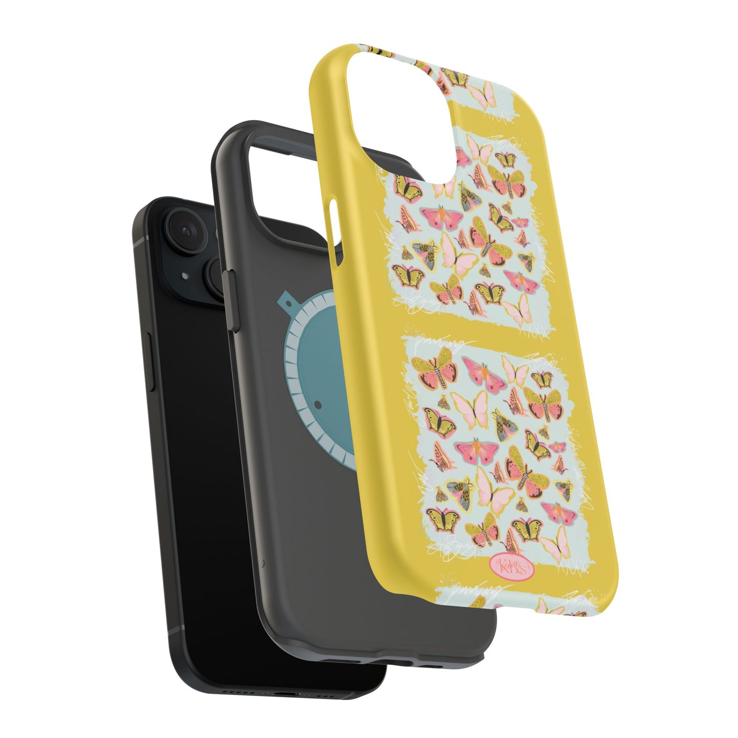Butterfly Collage Mag Safe Case for iPhone