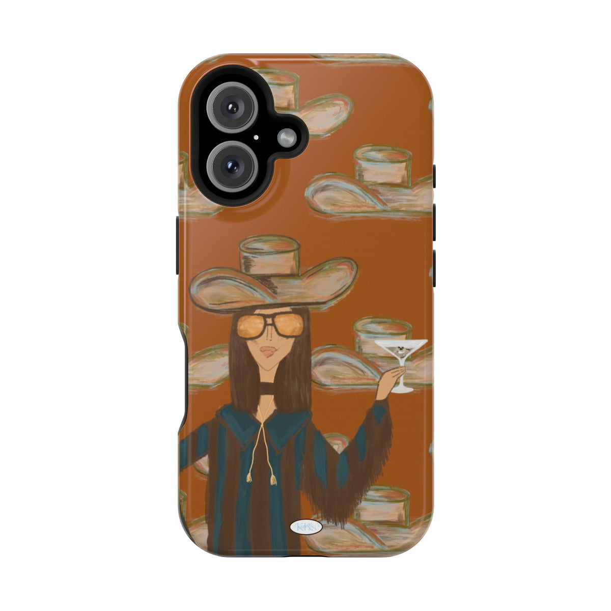 Cocktail Cowgirl Mag Safe Case for iPhone