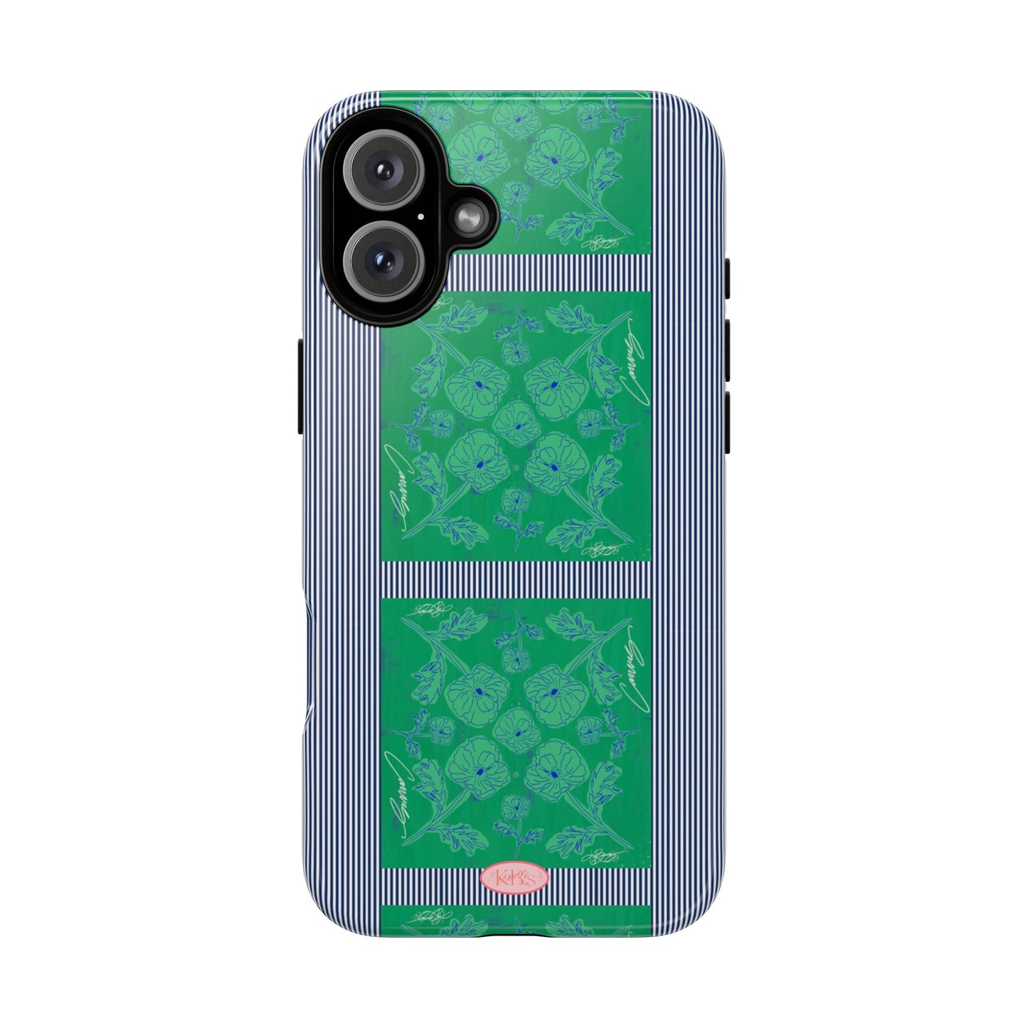 Flora Bloom Scarf Tough Case for iPhone