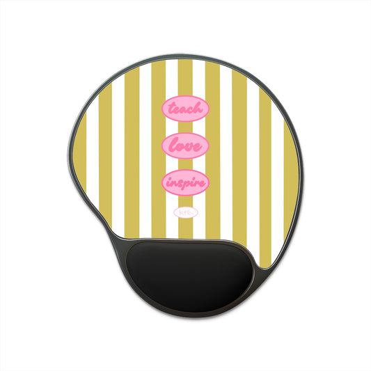 Teach Love Inspire Memory Foam Mouse Pad