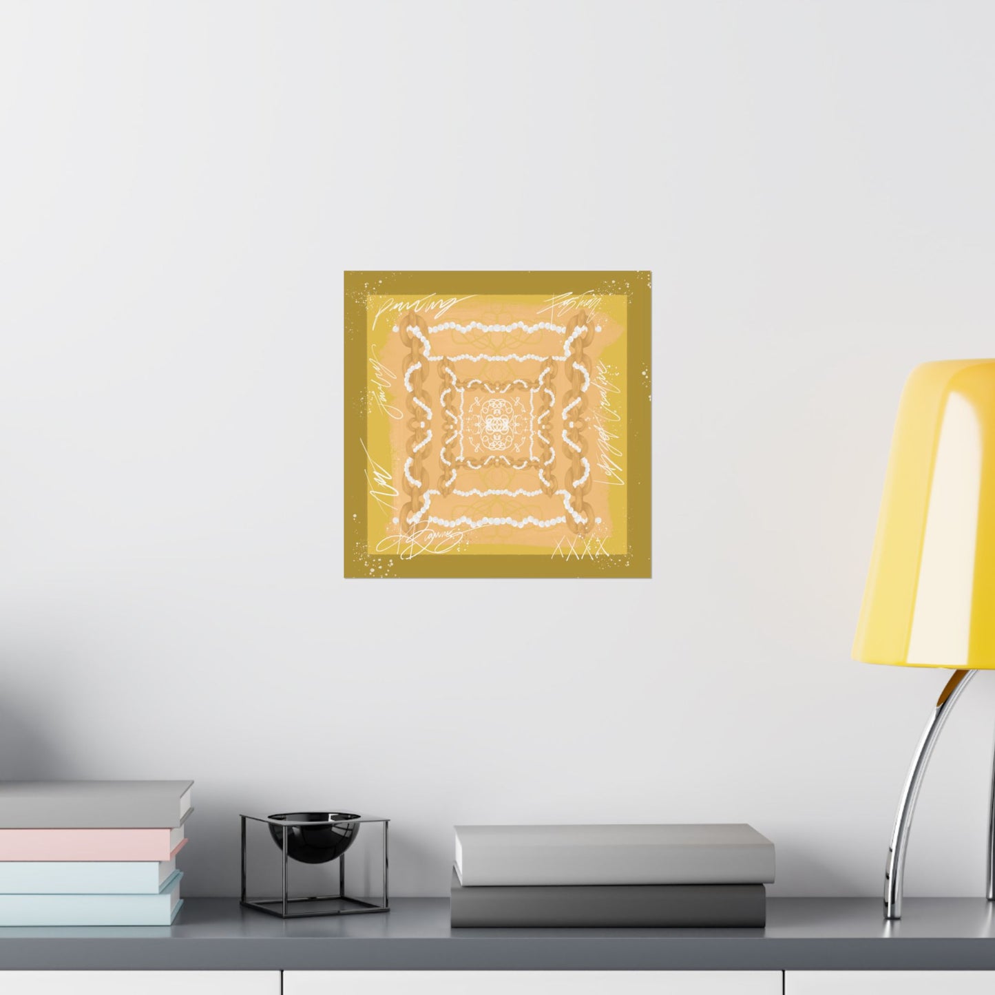 Maison Link Scarf Photo Print