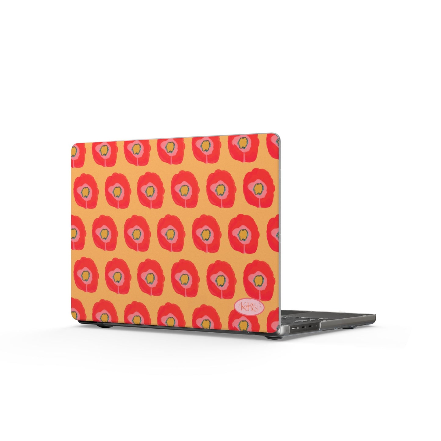 Poppy Fleur MacBook Case
