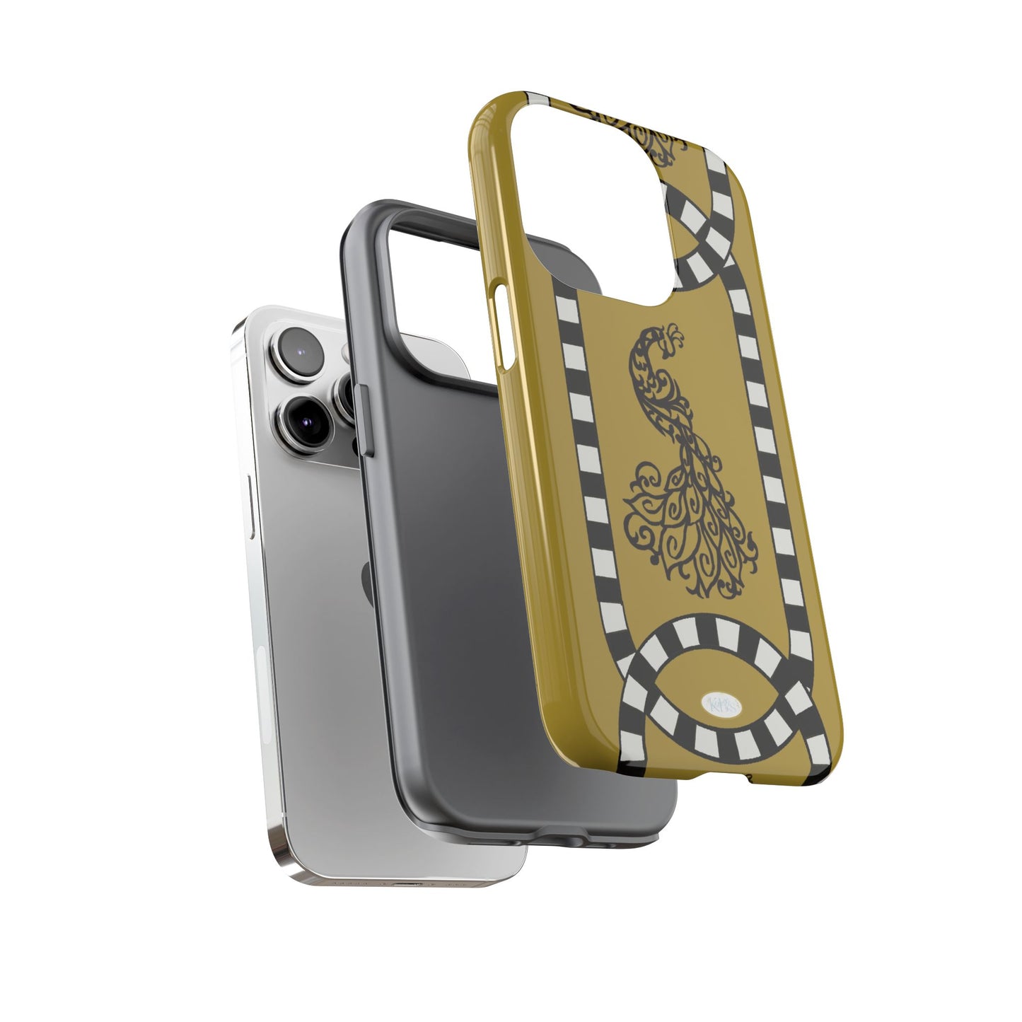 Feathered Stripe Tough Case for iPhone