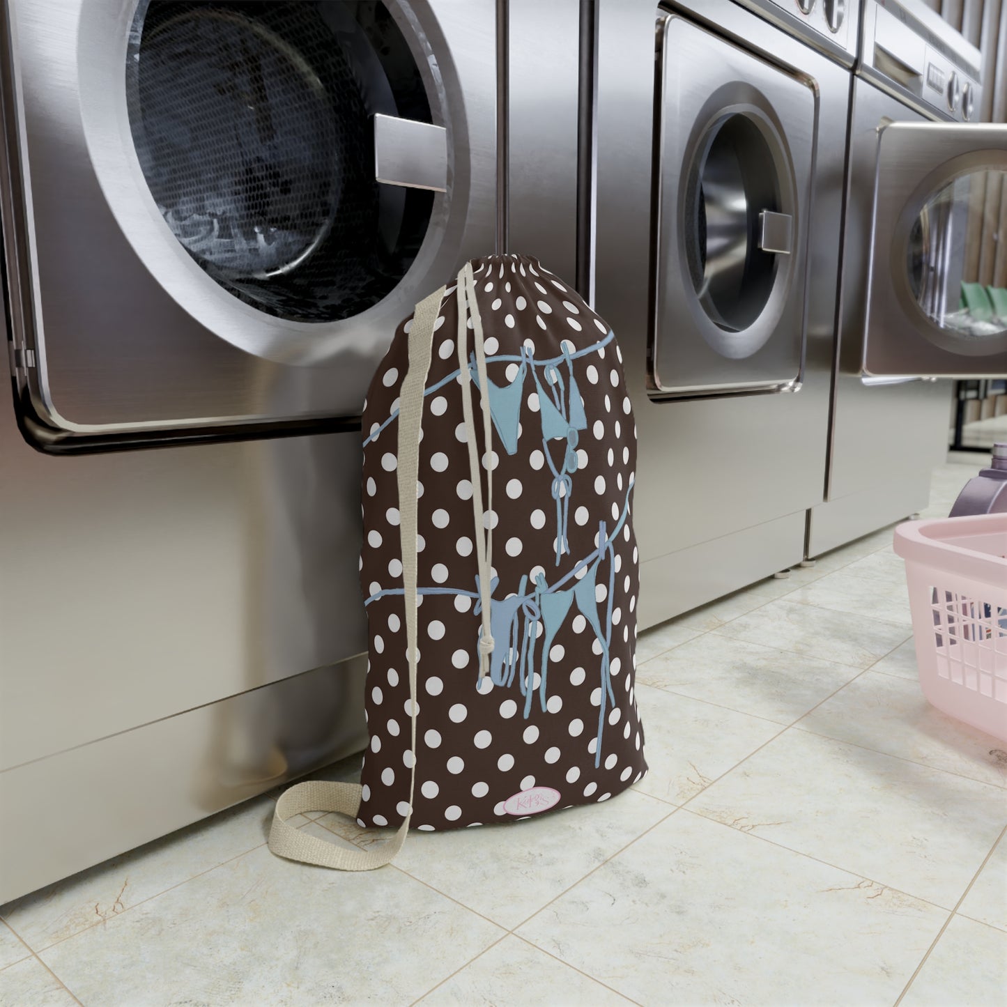 Polka Dot Bikini Laundry Bag