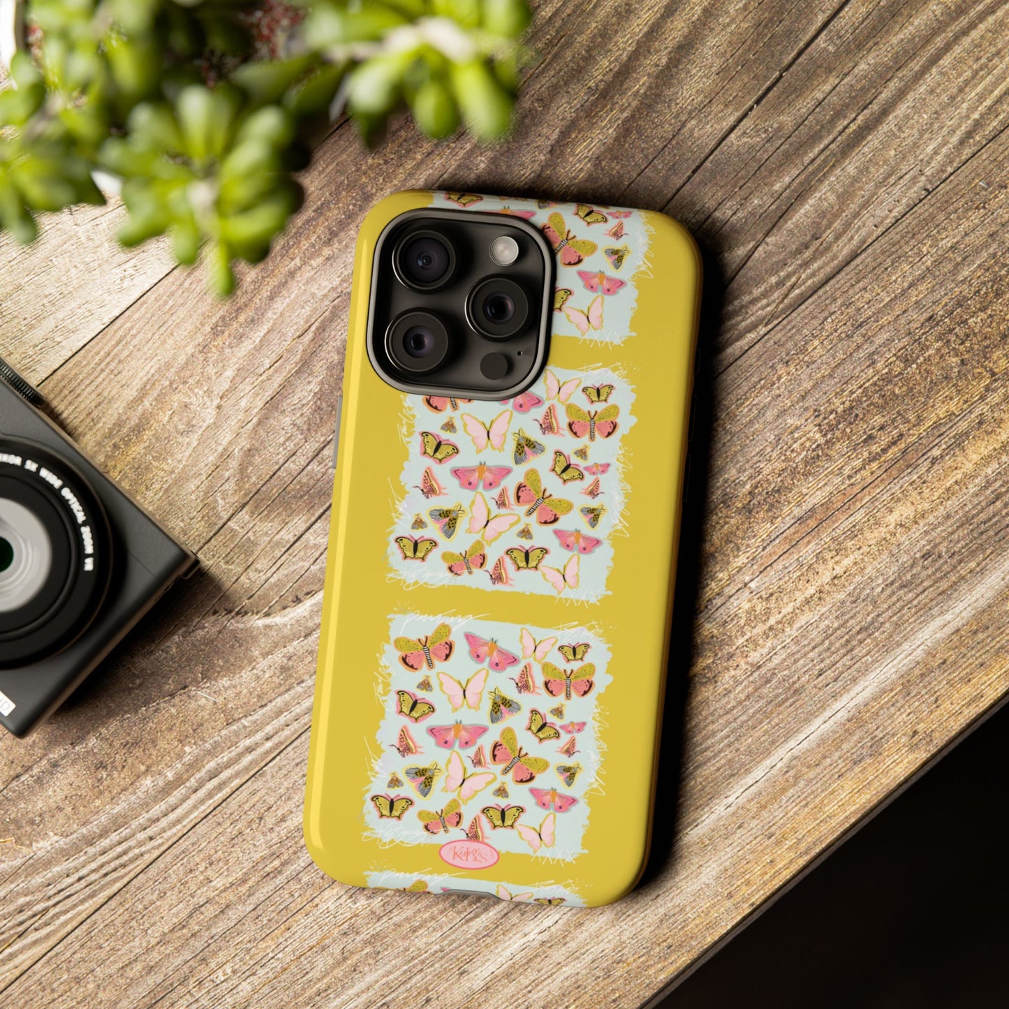 Butterfly Muse Scarf Tough Case for iPhone