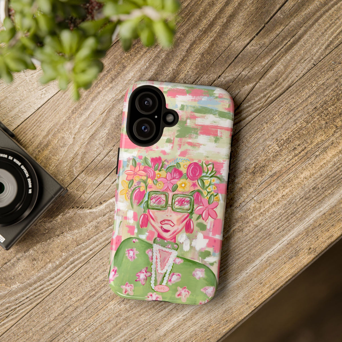 Flora Mae Tough Case for iPhone