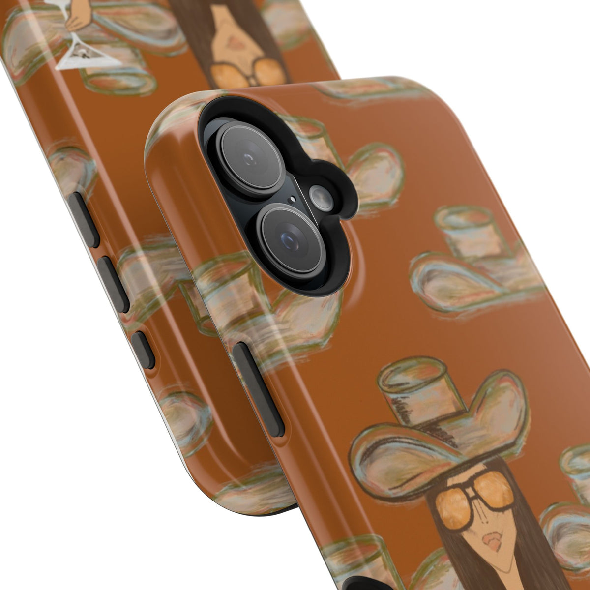 Cocktail Cowgirl Mag Safe Case for iPhone