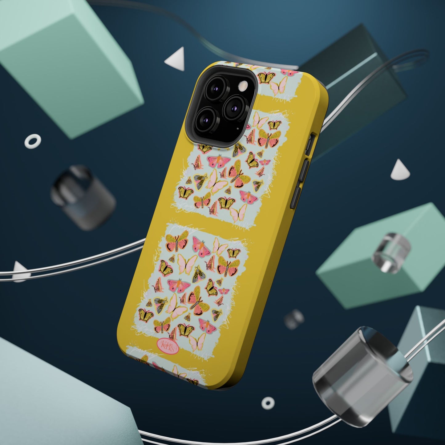 Butterfly Muse Scarf Mag Safe Case for iPhone