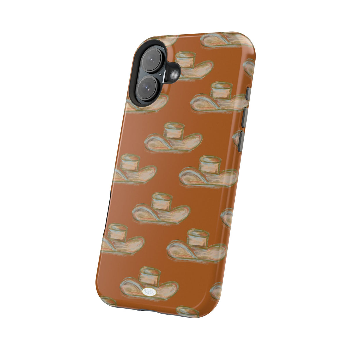 Cowboy Club Mag Safe Case for iPhone - Orange