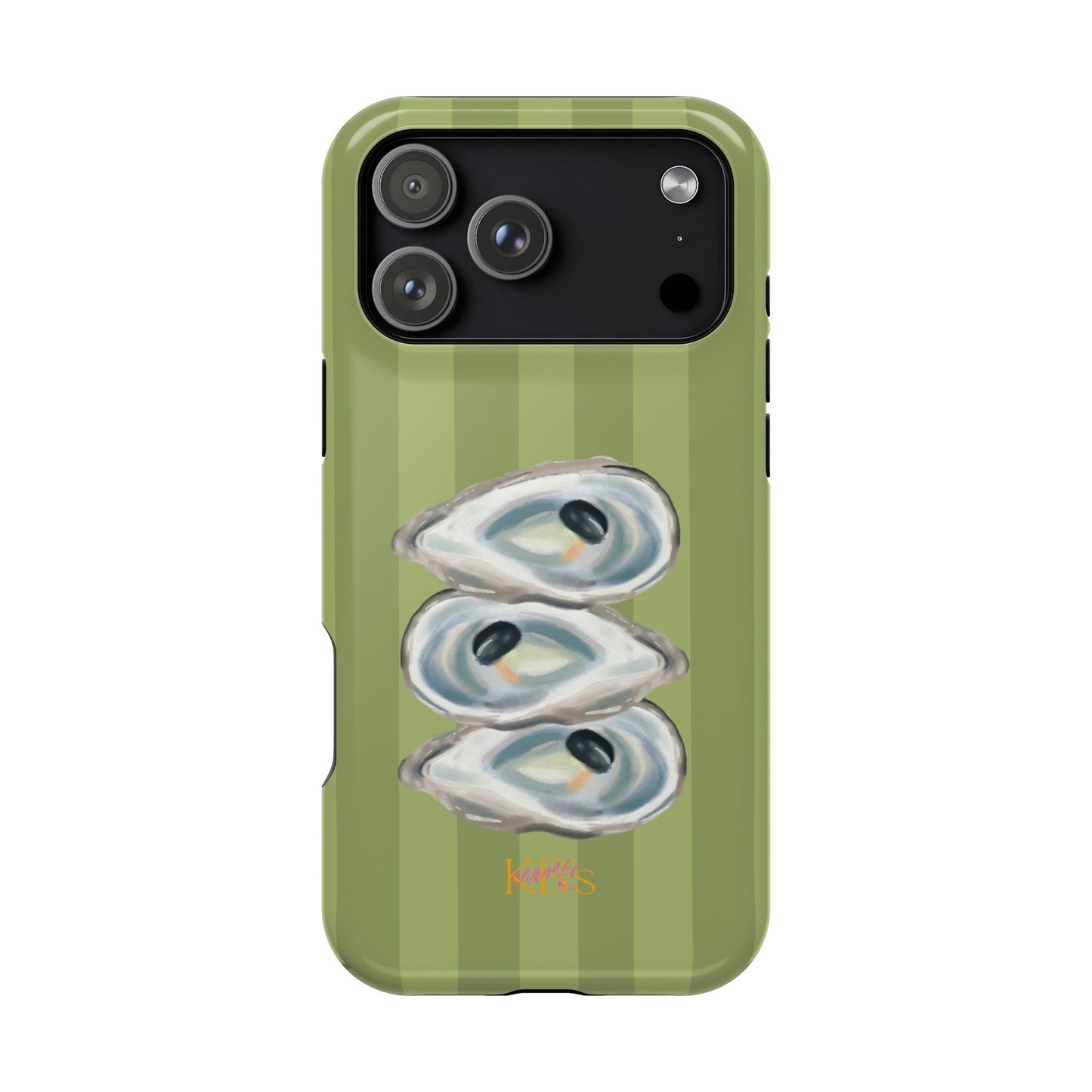 Striped Oyster Mag Safe Case