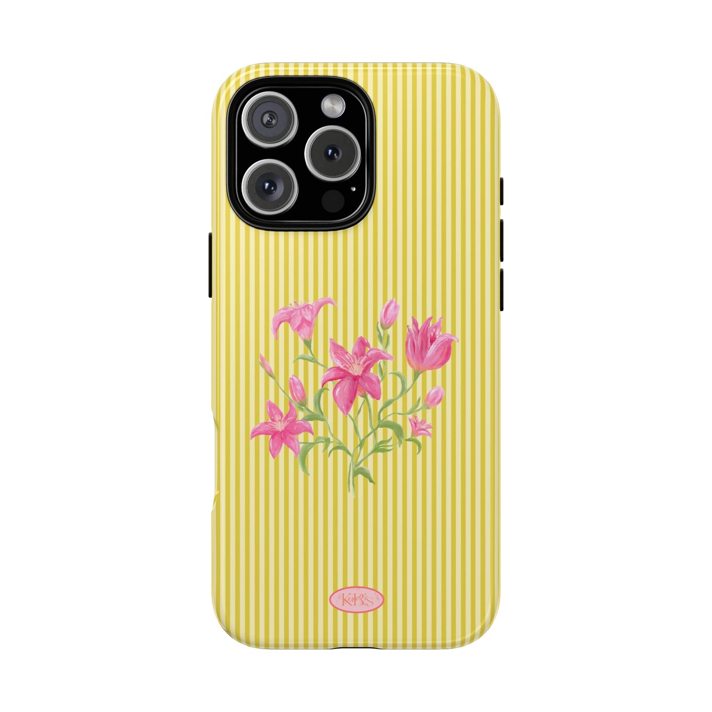 Lily Bloom Tough Case for iPhone - Yellow