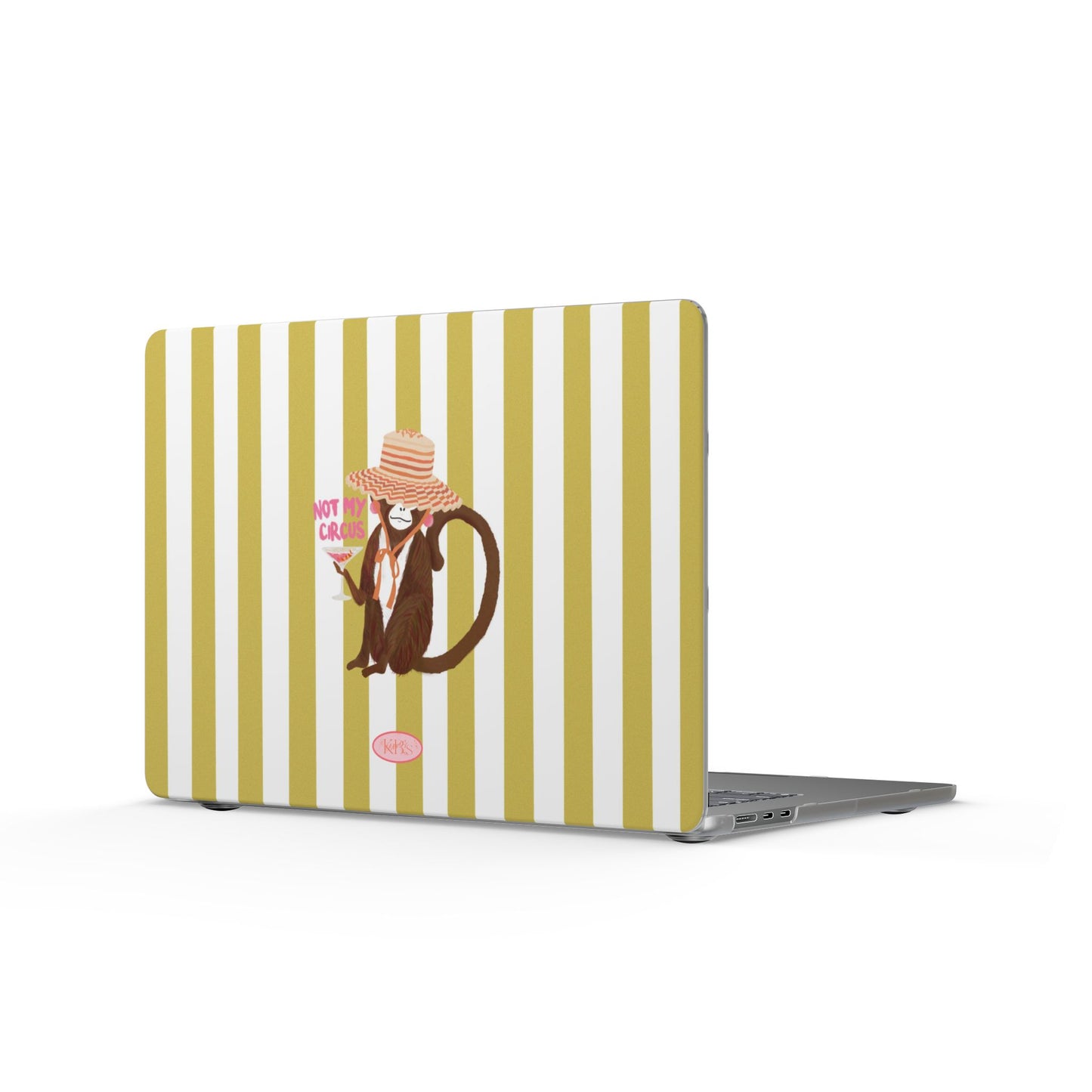 Not My Circus MacBook Case - Stripe