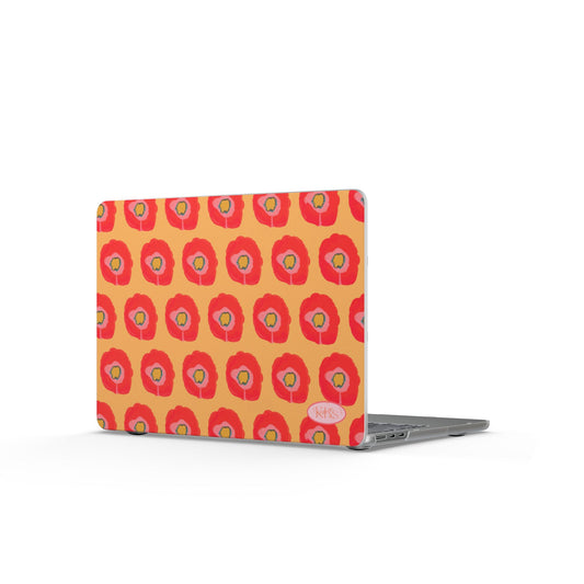 Poppy Fleur MacBook Case