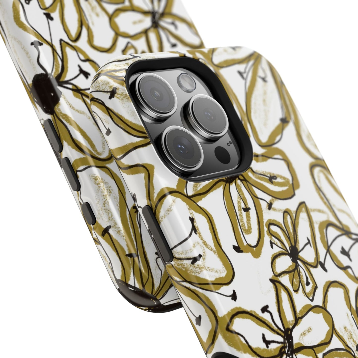 Floral Sketch Mag Safe Case for iPhone