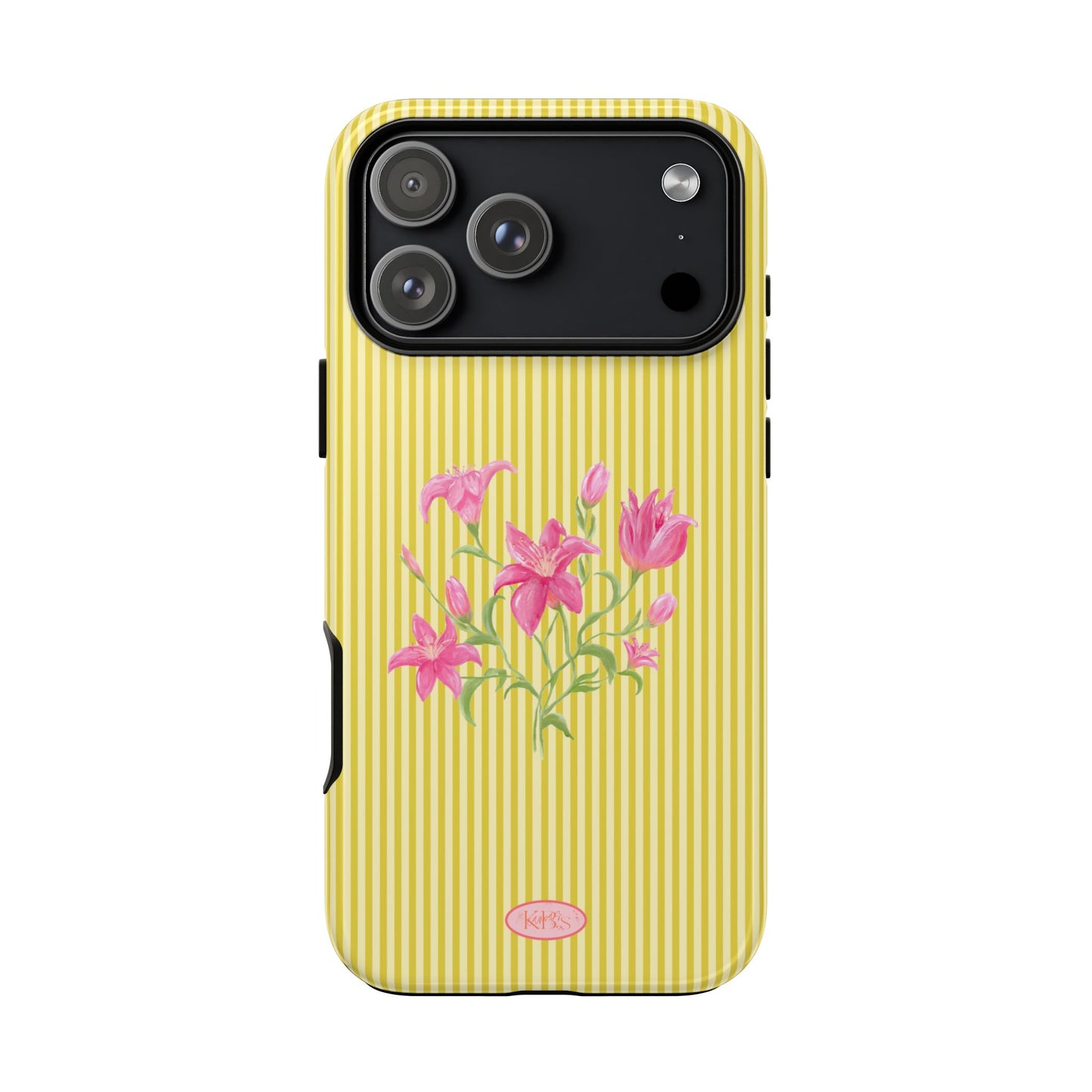 Lily Bloom Tough Case for iPhone - Yellow