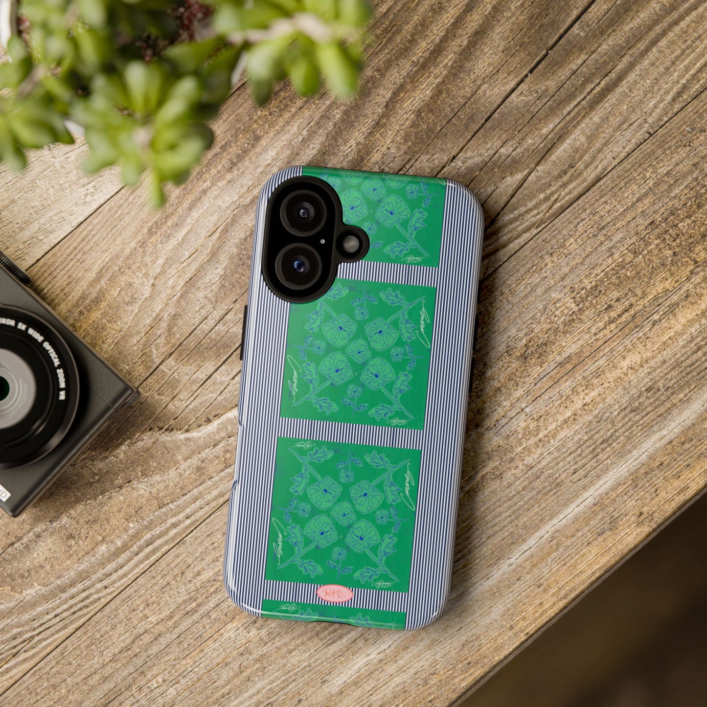 Flora Bloom Scarf Tough Case for iPhone