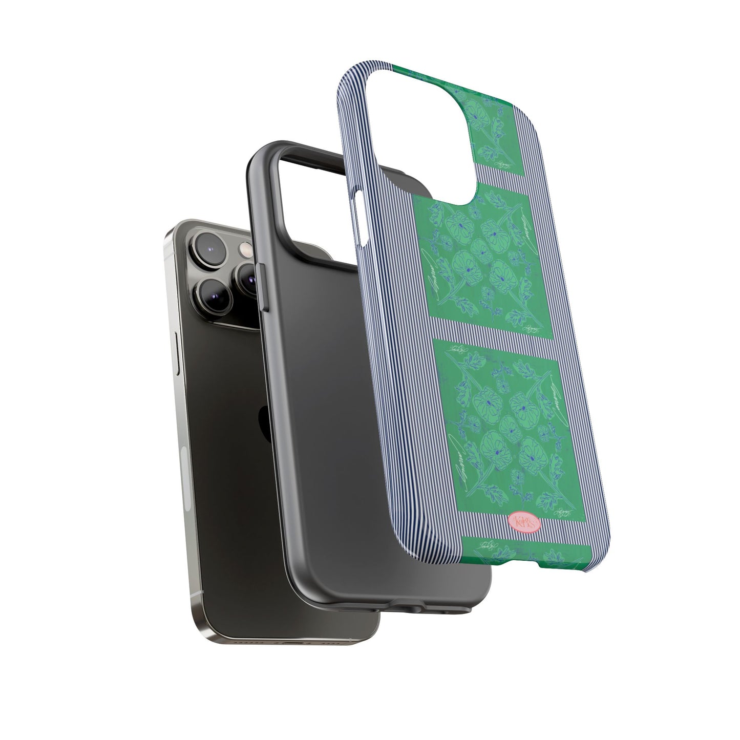 Flora Bloom Scarf Tough Case for iPhone