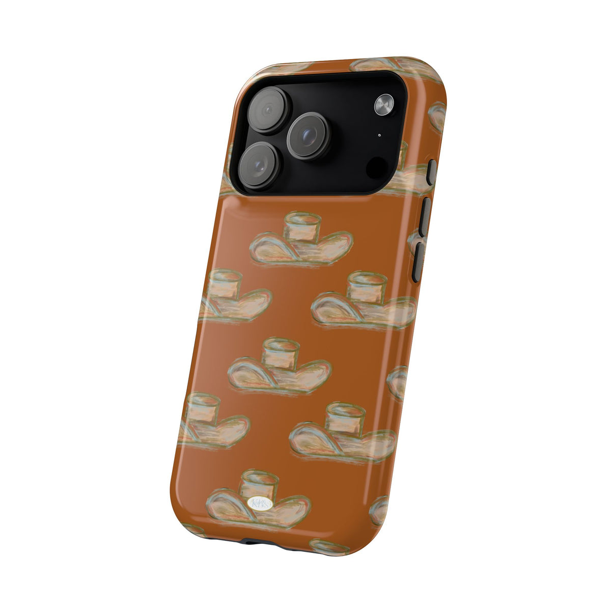 Cowboy Club Mag Safe Case for iPhone - Orange