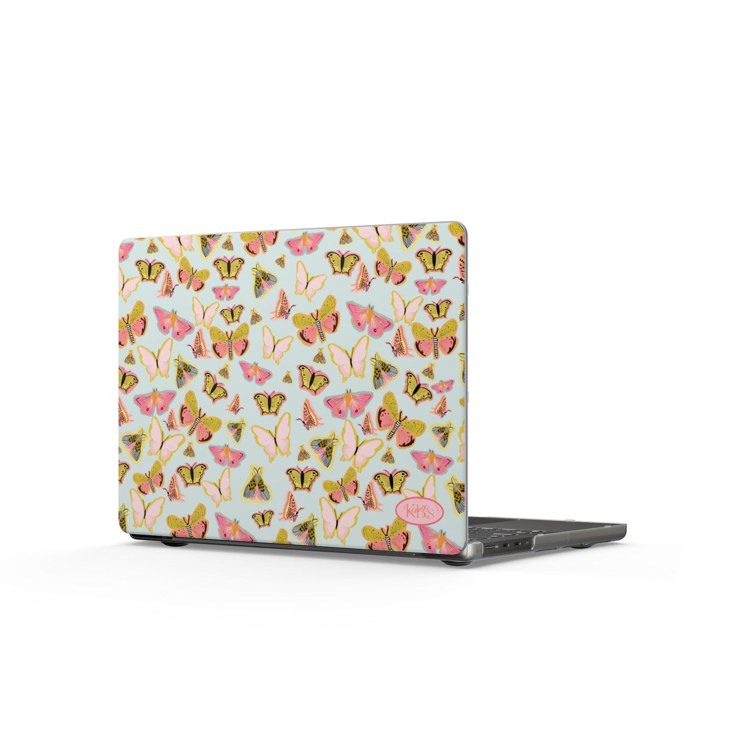 Butterfly Muse MacBook Case - Blue