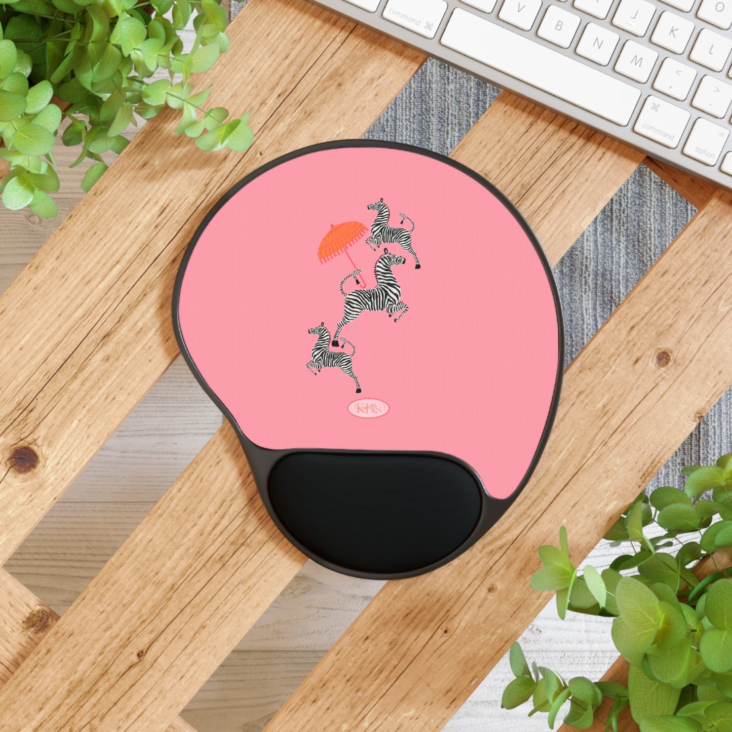 Rain or Stripe Memory Foam Mouse Pad
