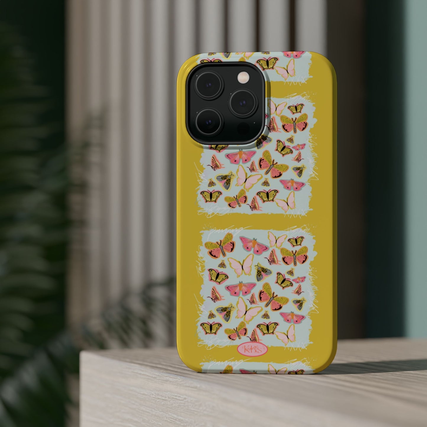 Butterfly Muse Scarf Mag Safe Case for iPhone