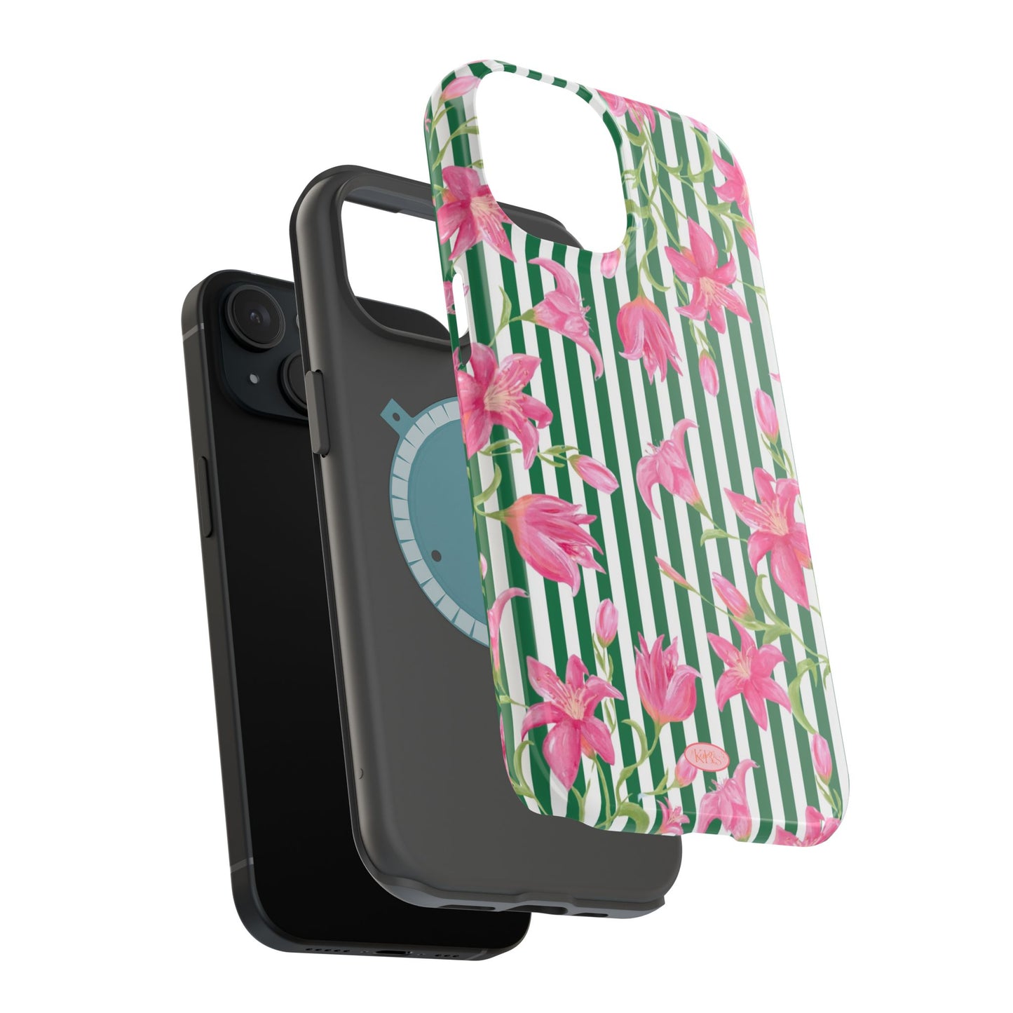 Azalea Stripe Mag Safe Case for iPhone