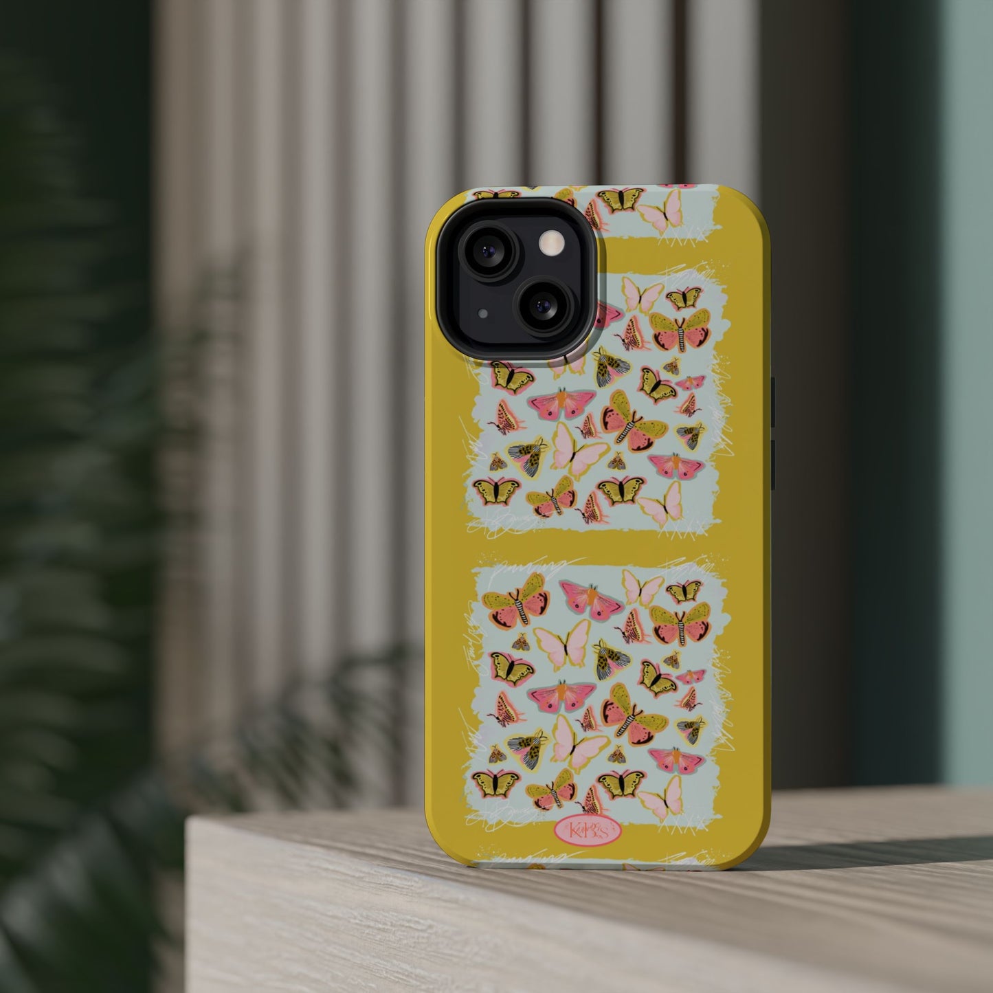 Butterfly Muse Scarf Mag Safe Case for iPhone