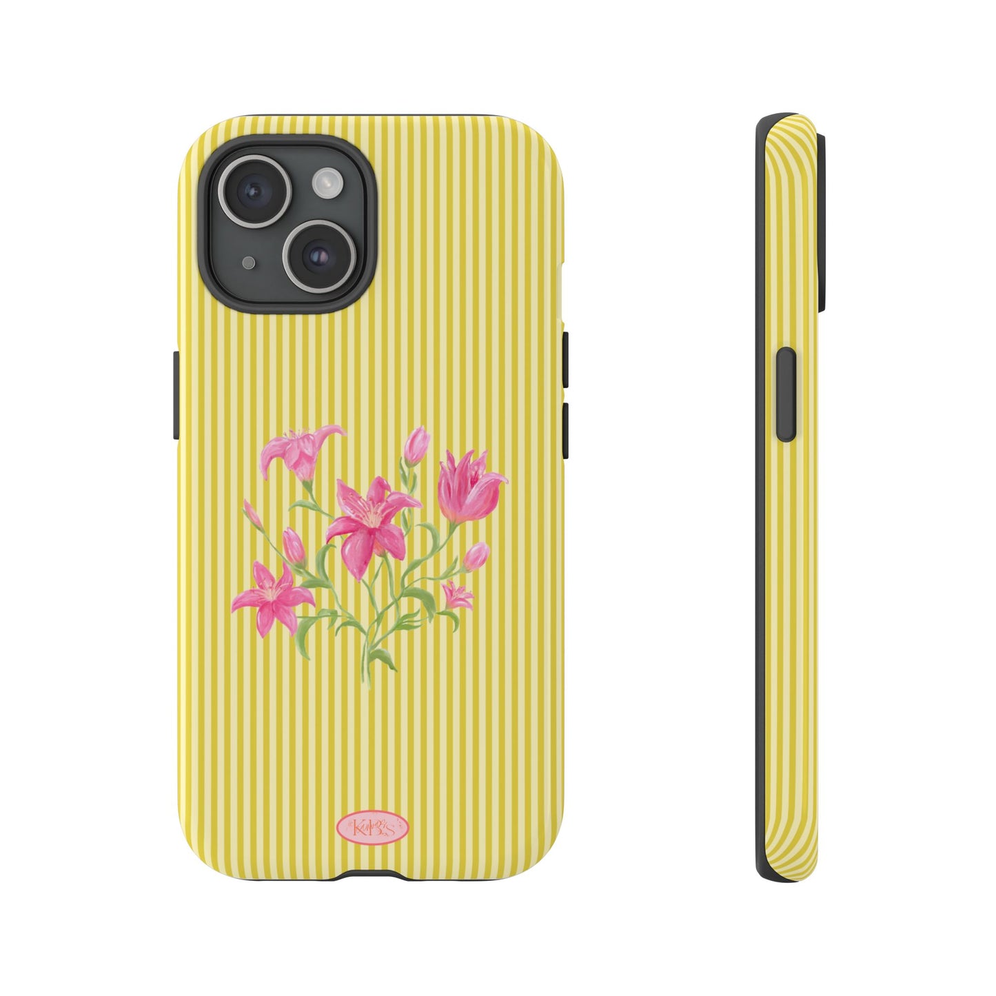 Lily Bloom Tough Case for iPhone - Yellow