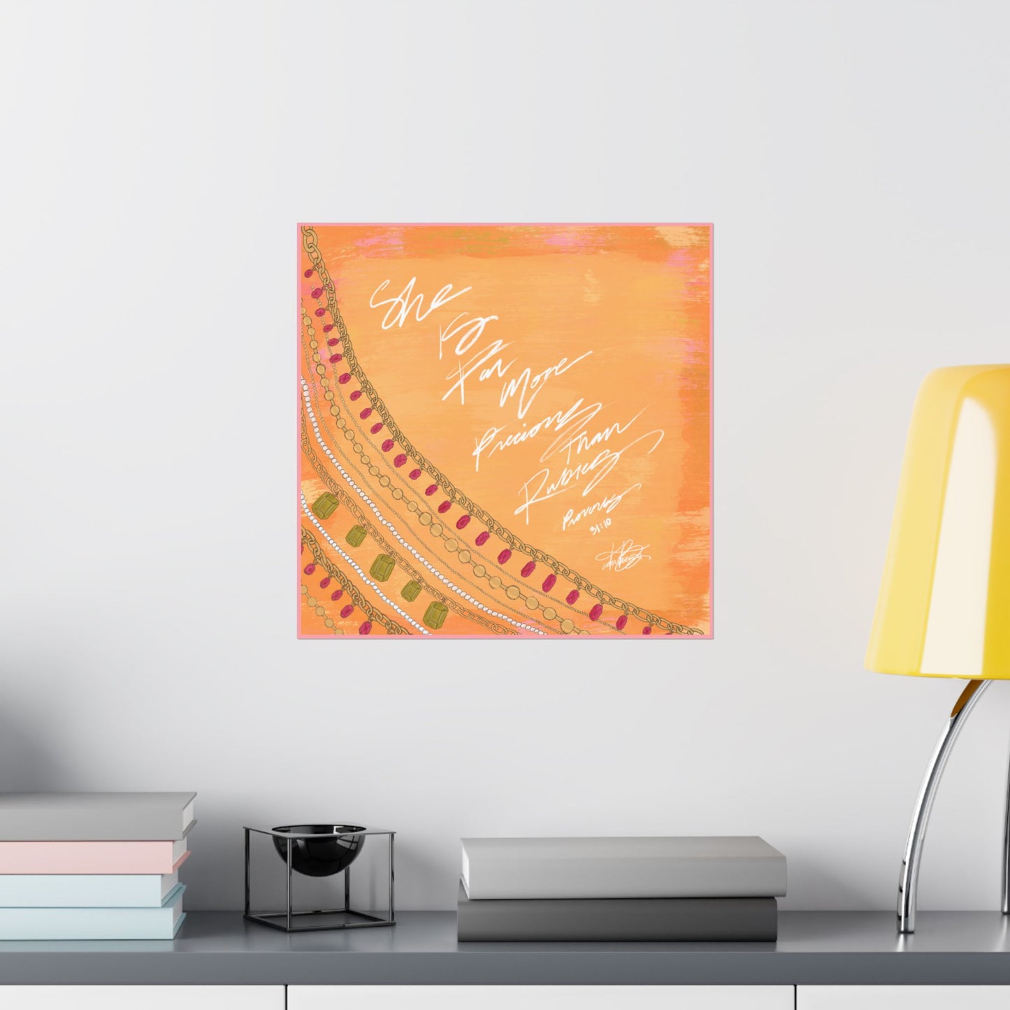 Proverbs 31 Scarf Photo Print