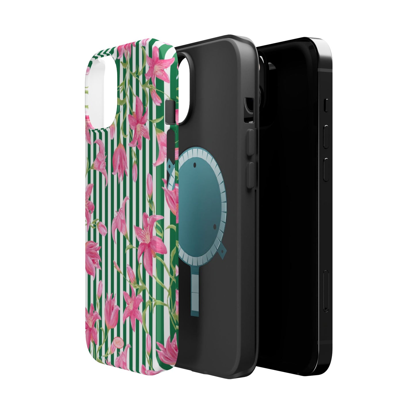 Azalea Stripe Mag Safe Case for iPhone
