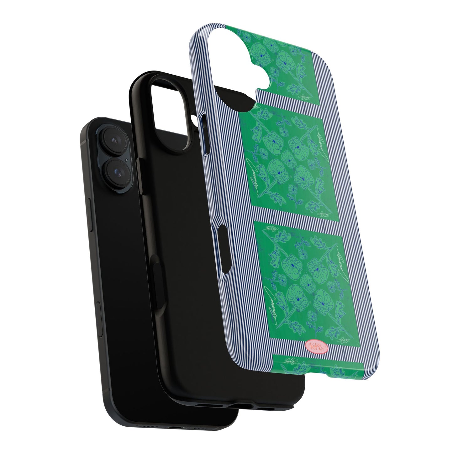 Flora Bloom Scarf Tough Case for iPhone