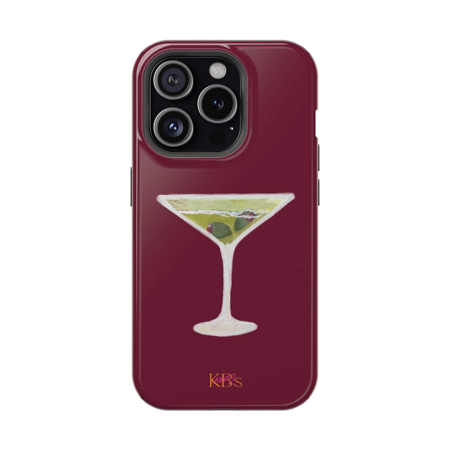 Maroon Martini Mag Safe Case
