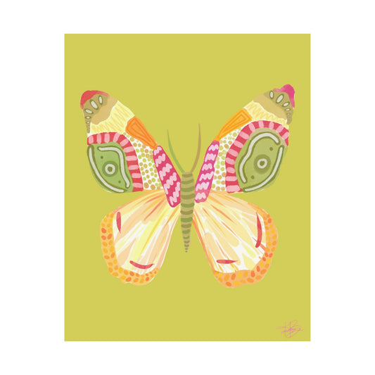 Flutter Print - Green