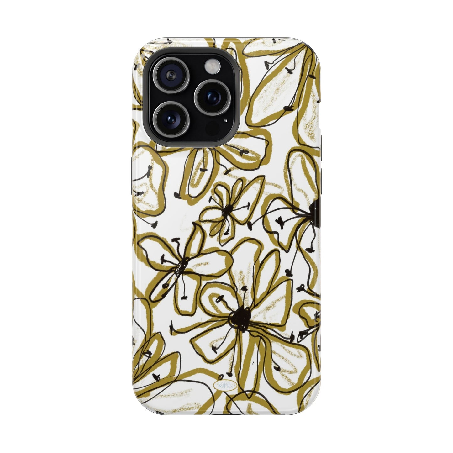Floral Sketch Mag Safe Case for iPhone