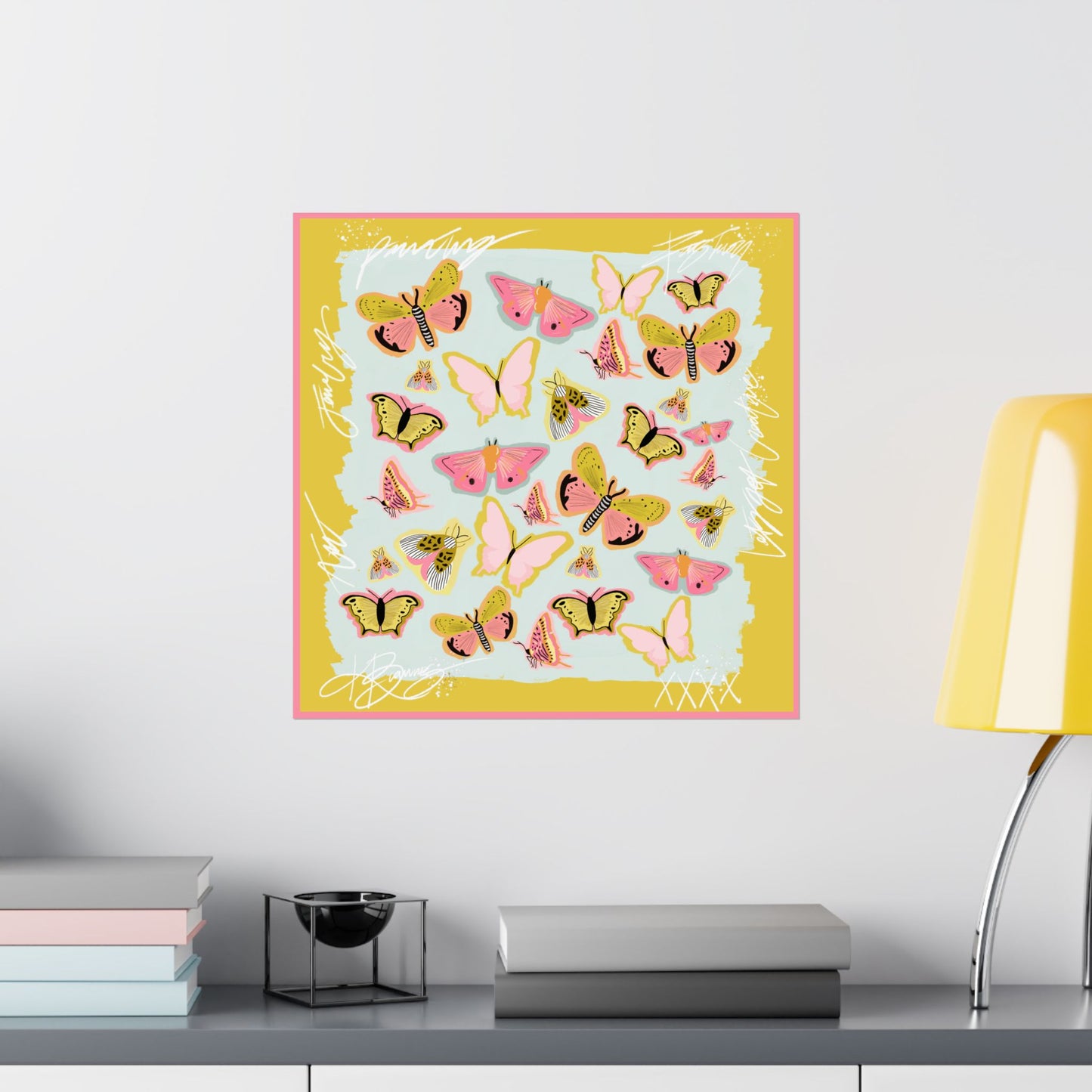 Butterfly Muse Scarf Photo Print