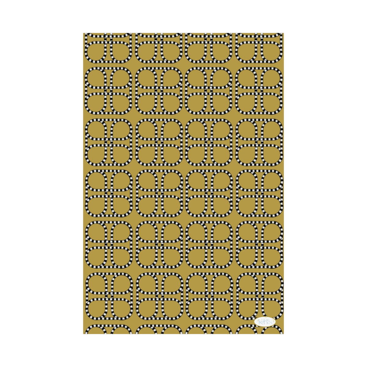 Looped Link Wall Print