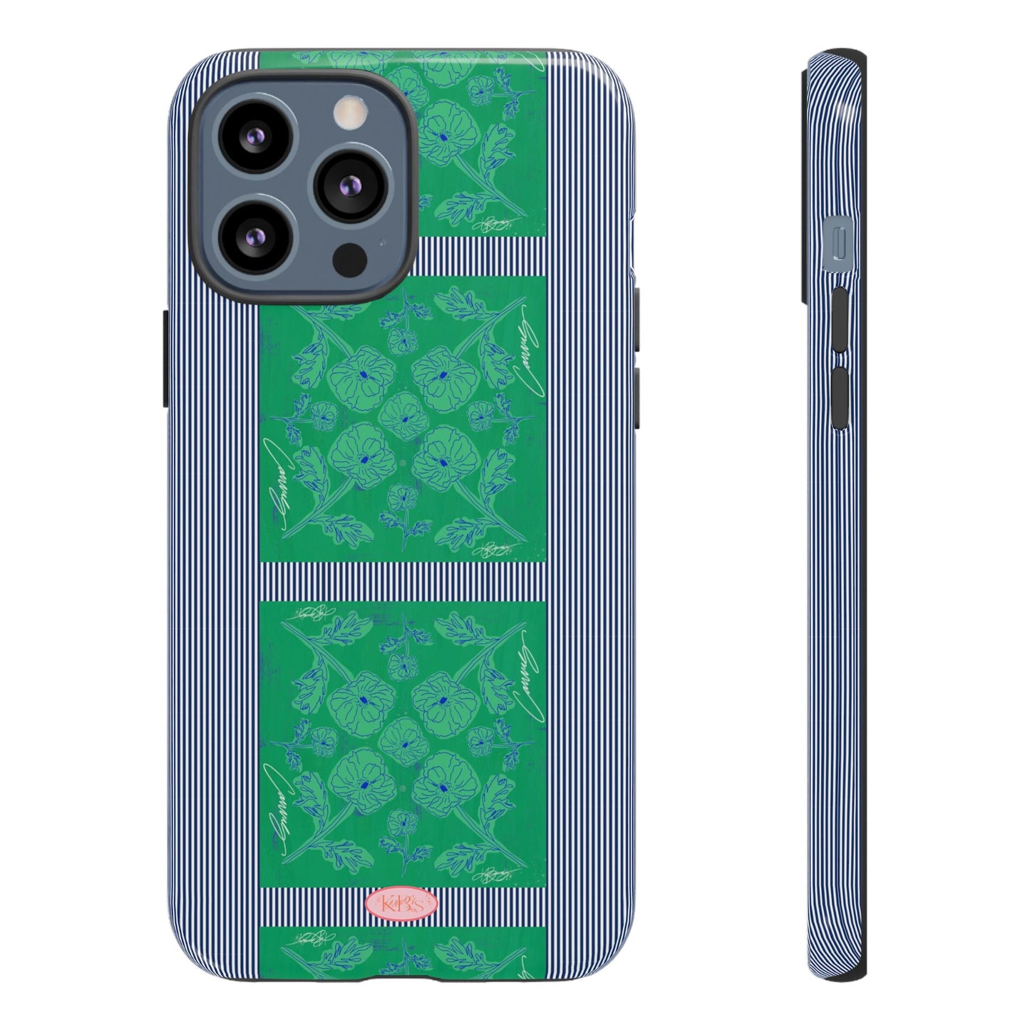 Flora Bloom Scarf Tough Case for iPhone